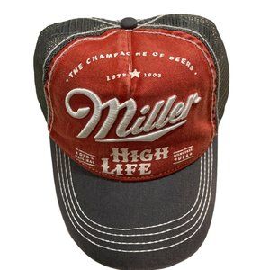 New Miller High Life Beer Adjustable Snap-back